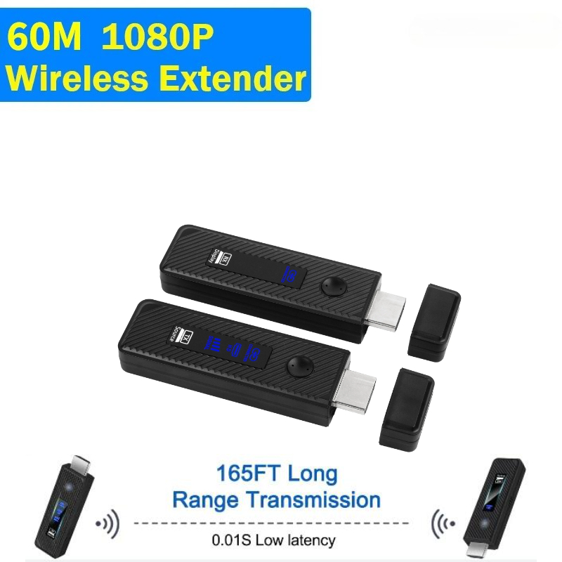 Home Cinema Tv Screen - 1080p 60m Wireless Video Transmitter Receiver
