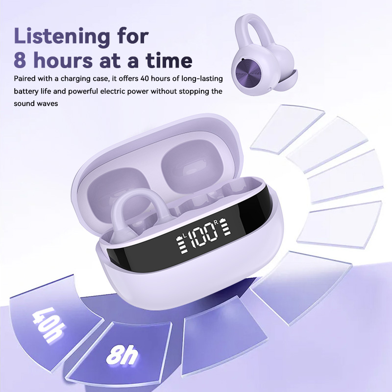 Home Cinema Outdoor - K30 Open Ear Ear Clip Bluetooth