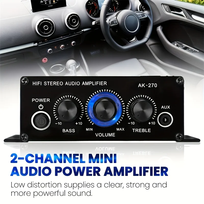 AK-270 HIFI Amplifier Channel  - Audio Home Cinema 评论和价格