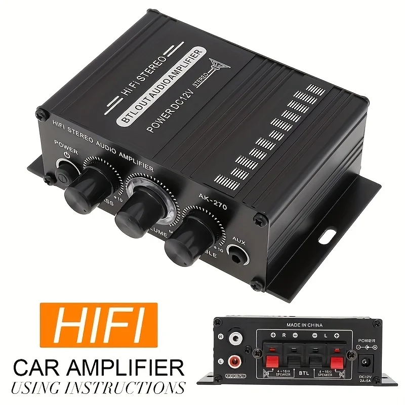 AK-270 HIFI Amplifier Channel  - Audio Home Cinema 评论和价格