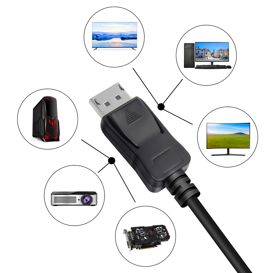 144Hz DisplayPort Cable 4K 60H - Home Cinema Projector 4K 评论和价格