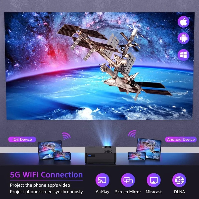 5G WiFi Bluetooth Native 1080P - Home Cinema Tv Screen 评论和价格