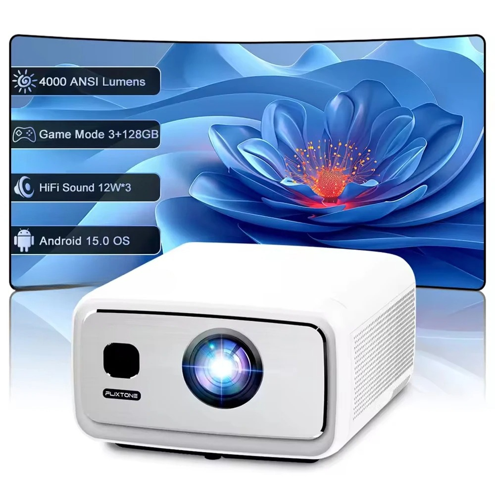 FlixTone D10S 4000 ANSI Full H - Home Cinema Outdoor 评论和价格