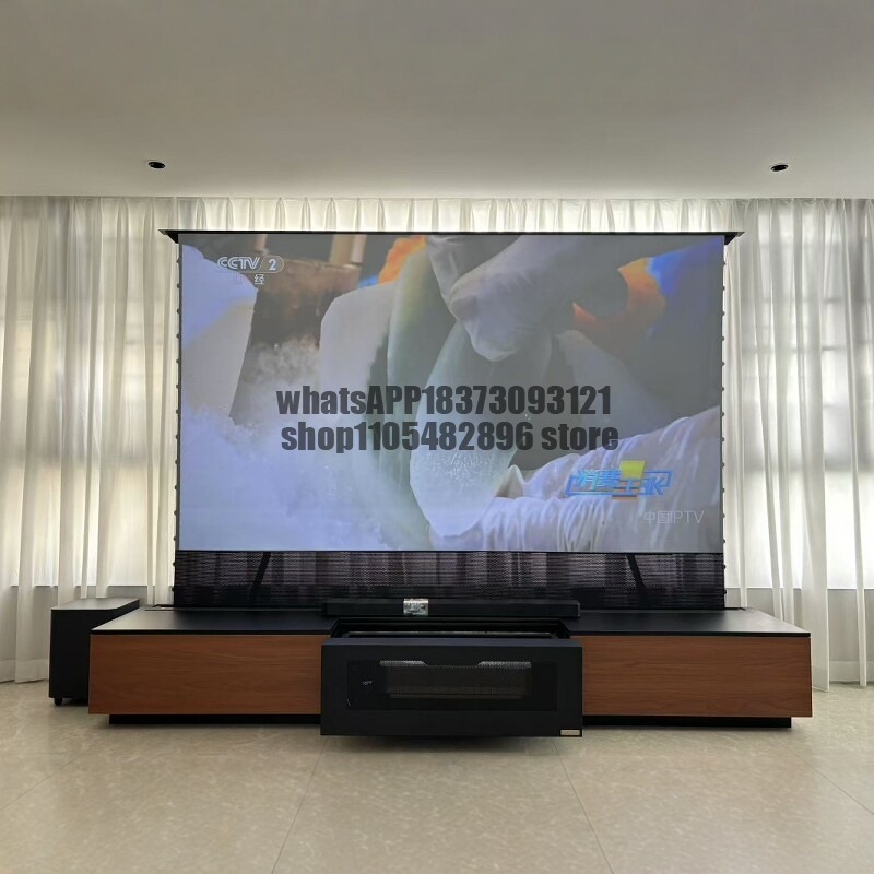 All-electric floor lift screen - Home Cinema Tv Screen 评论和价格