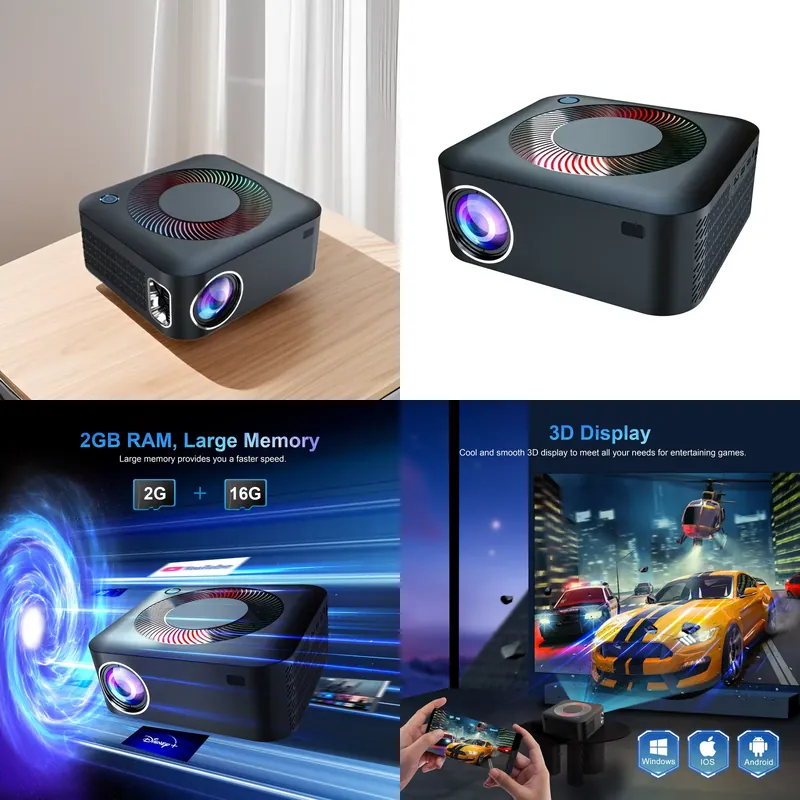 XNANO Factory Wholesale X5 Pro - Home Cinema Projector 4K 评论和价格