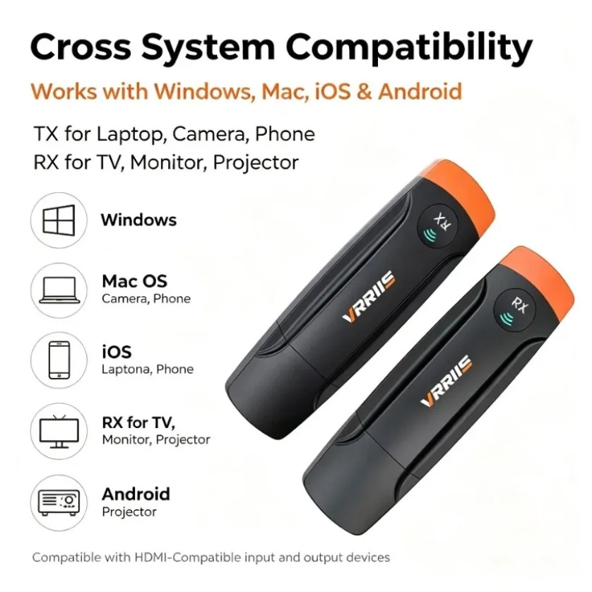 Wireless HDMI-Compatible Home  - Home Cinema Tv Screen 评论和价格