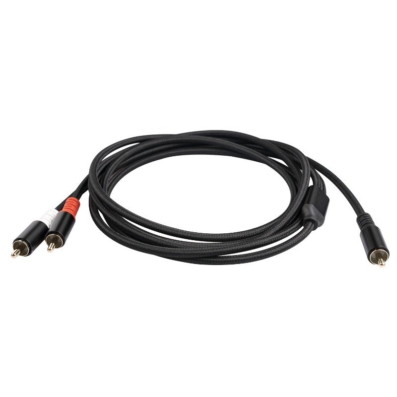 1/2/3M 1 RCA Male To 2 RCA Mal - Audio Home Cinema 评论和价格
