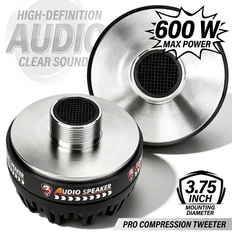 2 Pcs 3.75 Inch Titanium Tweet - Audio Home Cinema 评论和价格