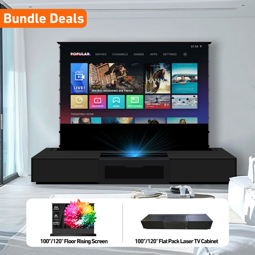 New Beauty Trends 120 Inch 4K  - Home Cinema Tv Screen 评论和价格