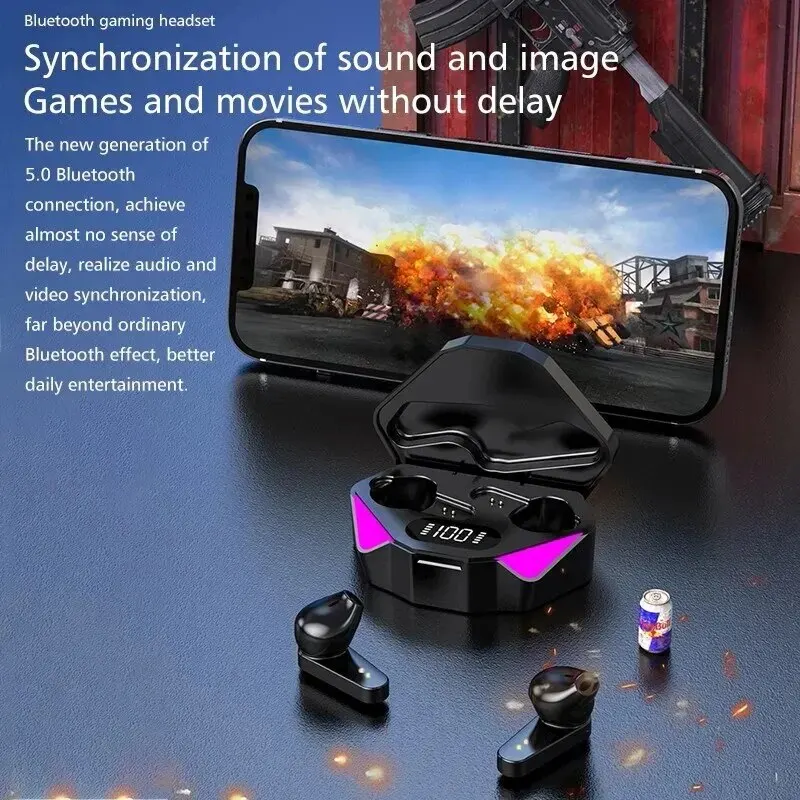 TWS Wireless Bluetooth 5.3 Hea - Home Cinema Outdoor 评论和价格