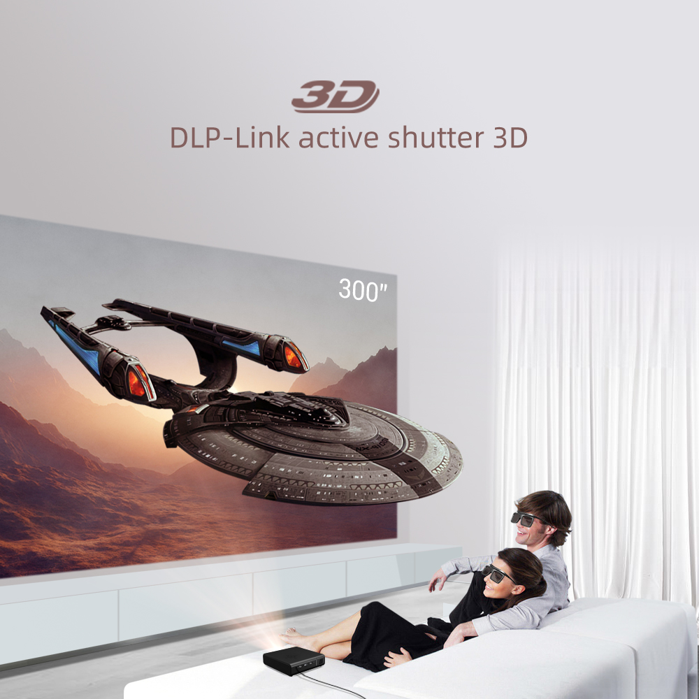 BYINTEK U30 Top Sale 3D 4K Pro - Home Cinema Projector 4K 评论和价格