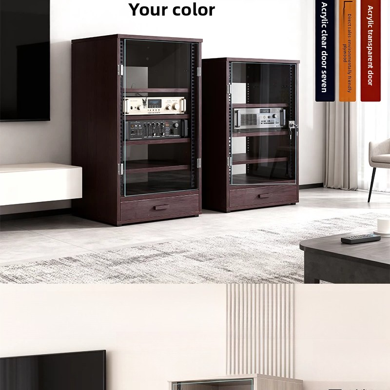Front transparent door 8U - 16 - Home Cinema Outdoor 评论和价格