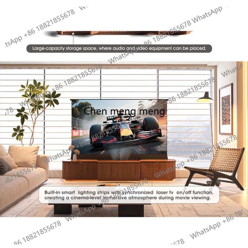 All solid wood automatic lifti - Home Cinema Tv Screen 评论和价格