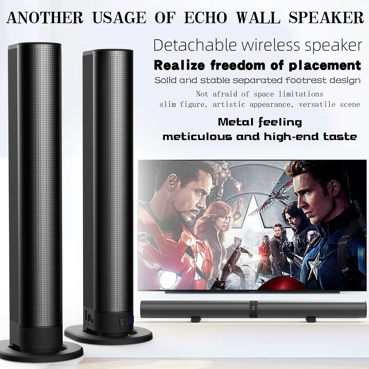 FM Soundbar TV Bluetooth Speak - Home Cinema Bose 评论和价格